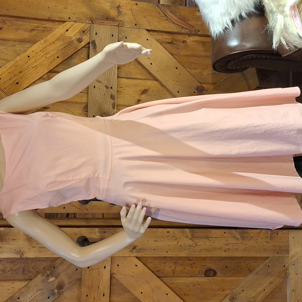 Grace Karin Pink Sleeveless Fit-and-Flare Dress